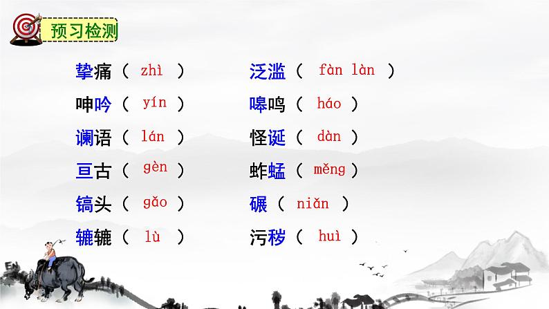 第8课《土地的誓言》课件--2024-2025学年统编版语文七年级下册第8页