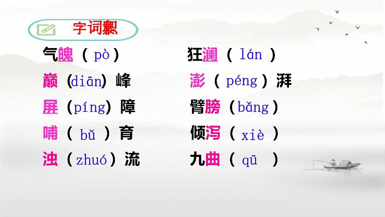 第5课《黄河颂》课件+2024—2025学年统编版语文七年级下册第7页