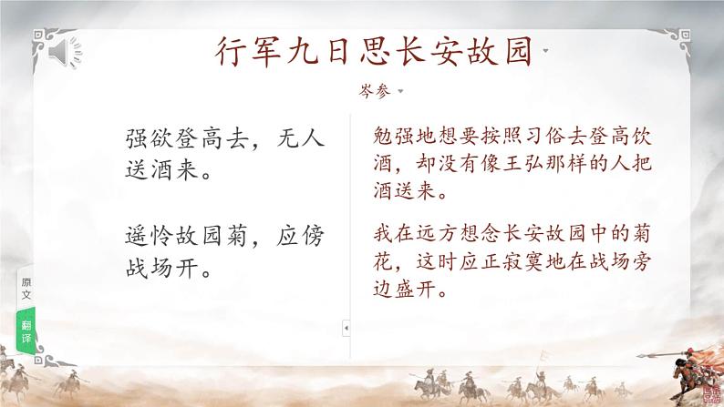 第三单元课外古诗词诵读《逢入京使》课件 人教部编版（2024）语文七年级下册第2页