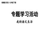 部編版語文七年級下冊第2單元 專題學習活動 我的語文生活課件