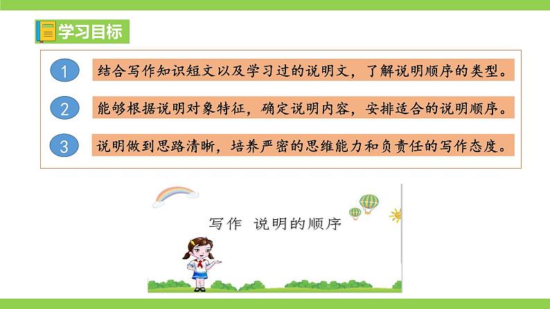 八下第二单元写作《 说明的顺序》【2022新课标】课件第4页