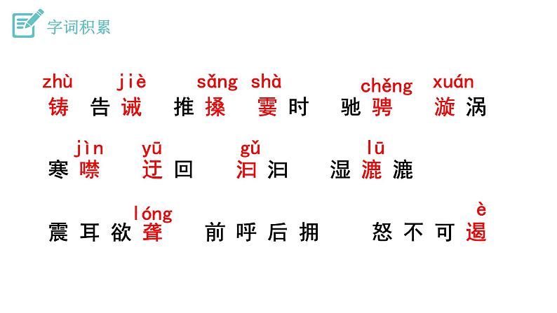 部编版八年级语文下册第五单元《壶口瀑布 》课件第6页