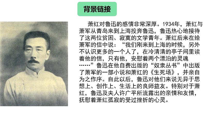 八年级语文下册《回忆鲁迅先生（节选） 》课件第6页