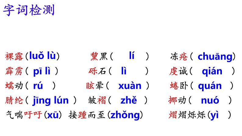 部编版八年级语文下册第五单元《在长江源头各拉丹冬 》课件第4页