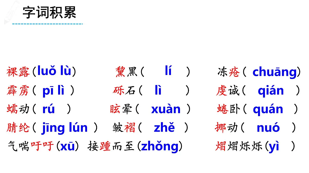 部编版八年级语文下册第五单元《在长江源头各拉丹冬》课件第5页