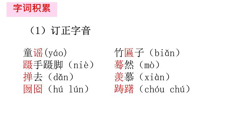 部编版九年级语文下册第五单元《枣儿 》课件第6页