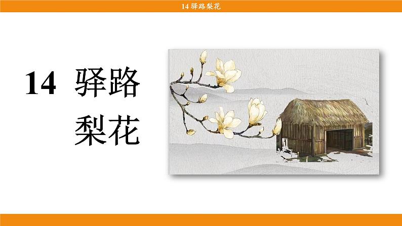 统编版（2024）语文七年级下册  14《 驿路梨花》（课件）第3页