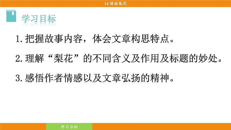 统编版（2024）语文七年级下册  14《 驿路梨花》（课件）第5页