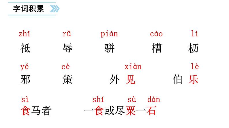 部编版八年级语文下册第六单元《马说 》课件第7页