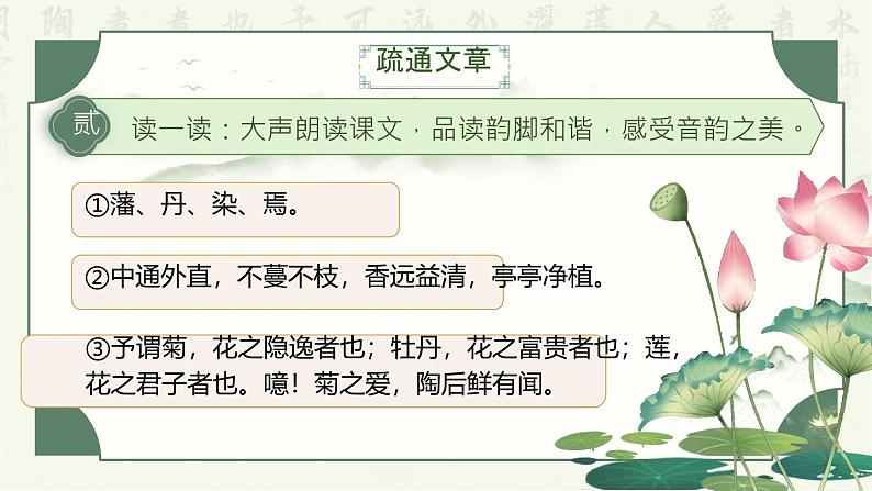 第17课《短文两篇——爱莲说 》课件-人教部编版（2024）语文七年级下册第7页