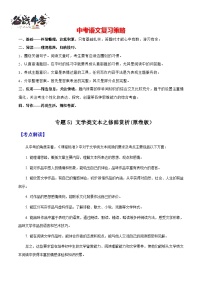 专题51 文学类文本之修辞赏析（讲练）-2025年中考语文一轮复习精讲精练（全国通用）
