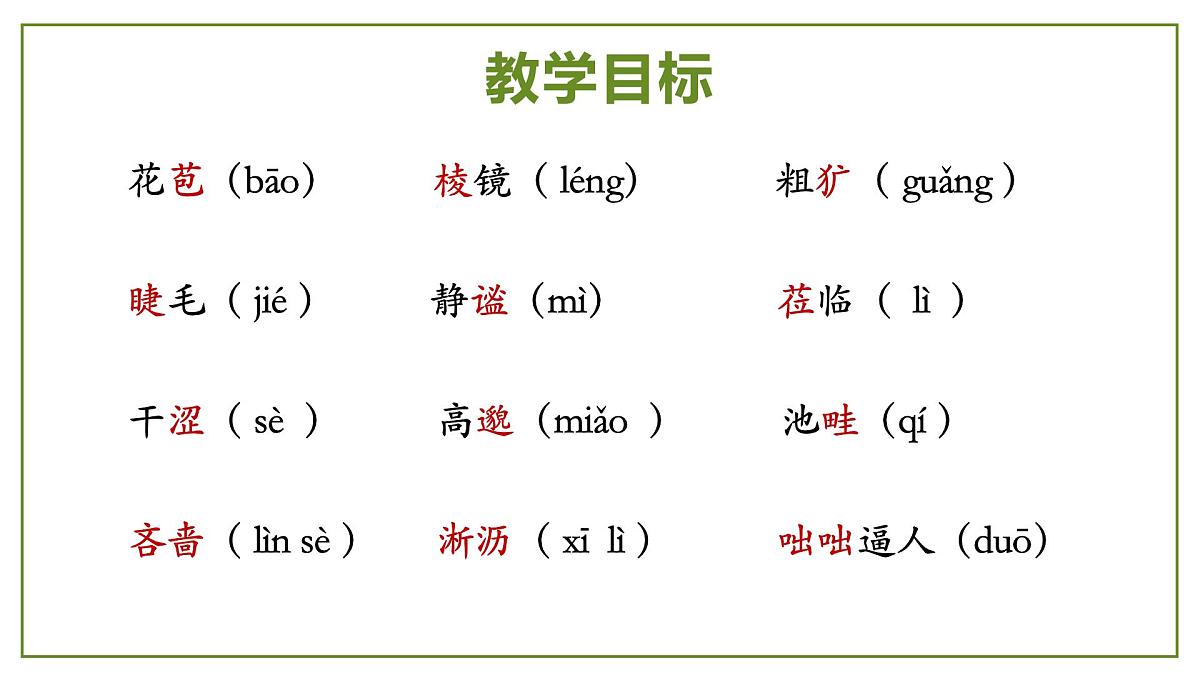 人教版七年级语文上册 第一单元第三课《雨的四季》课件第5页