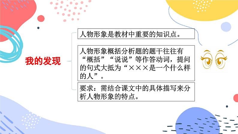中考语文二轮专项复习 小说人物形象的概括分析专题复习 教学课件第3页