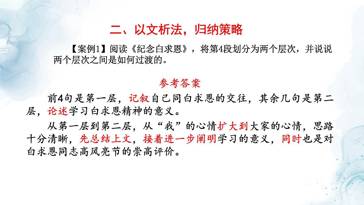 中考语文二轮专项复习 议论文写作思路梳理专题复习 教学课件第8页