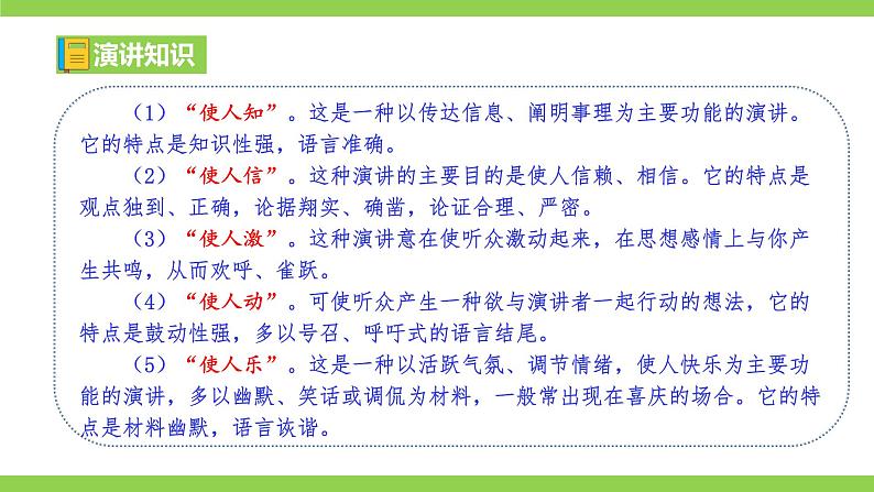 【2022新课标】课件八下第四单元  任务三《举办演讲比赛》第4页