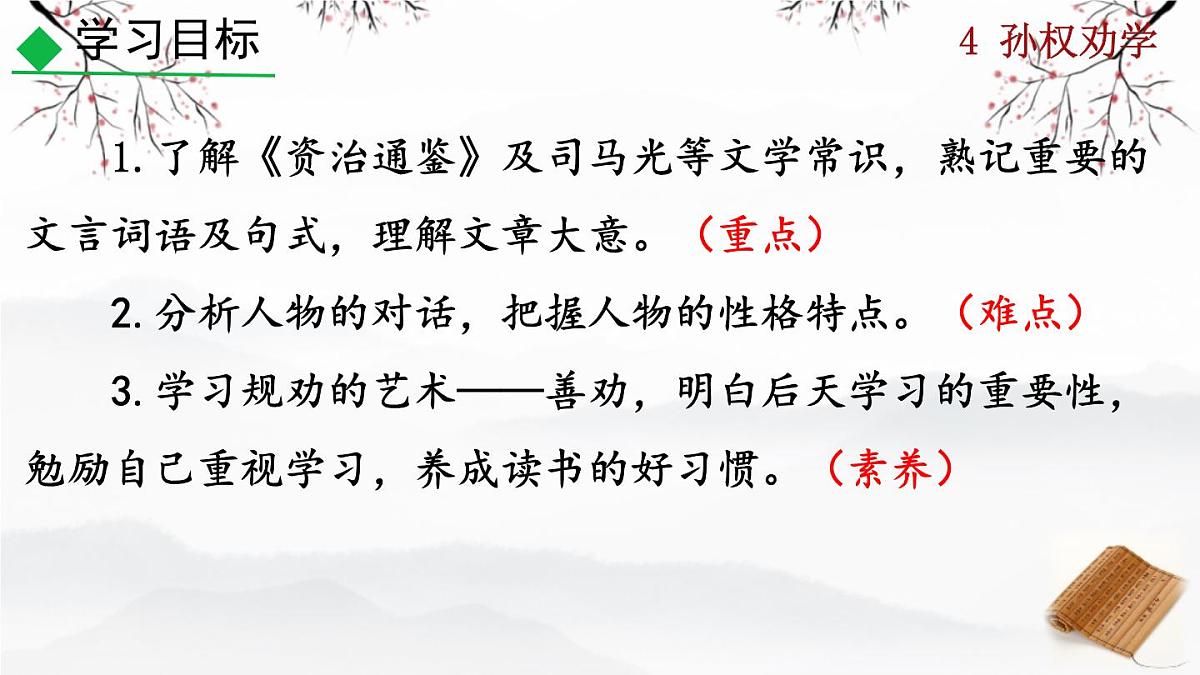 第4课《孙权劝学》课件-2024-2025学年统编版语文七年级下册第2页