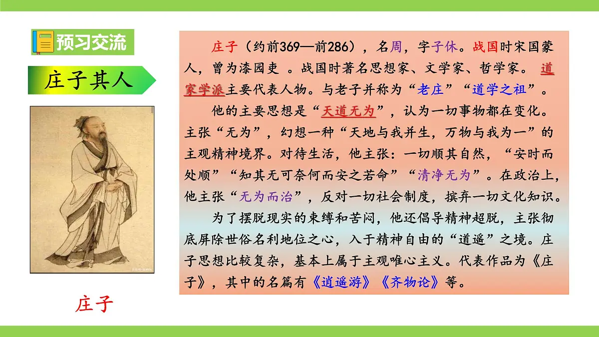 21《庄子》二则 【2022新课标】课件第8页