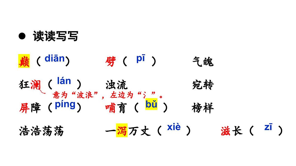 初中语文新人教部编版七年级下册第二单元5 黄河颂教学课件2025春第7页