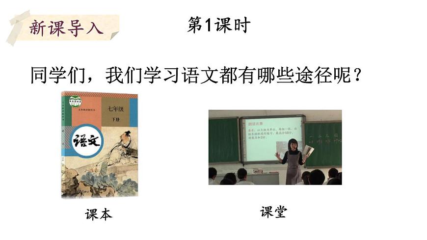 初中语文新人教部编版七年级下册第二单元专题学习活动 我的语文生活教学课件2025春第2页