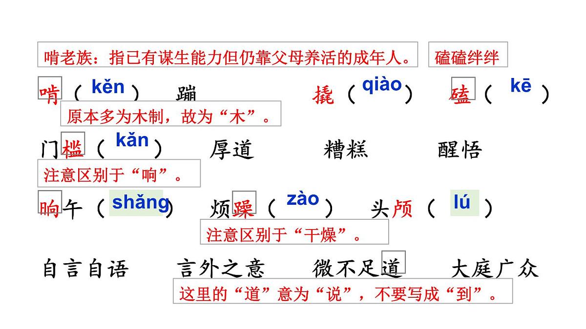 初中语文新人教部编版七年级下册第三单元12 台阶教学课件2025春第8页