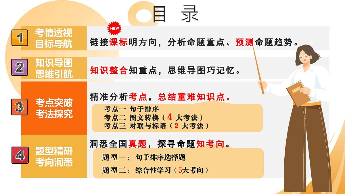 2025年中考语文一轮复习讲练测 第06讲  语言表达与综合性学习（课件）第2页