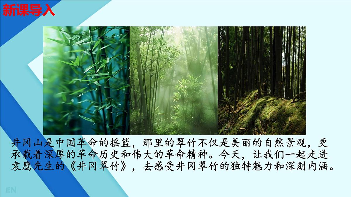 第18课《井冈翠竹》课件-2024-2025学年统编版语文七年级下册第1页