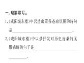 部編版九年級(jí)上冊語文第六單元課件　課外古詩詞誦讀(二)