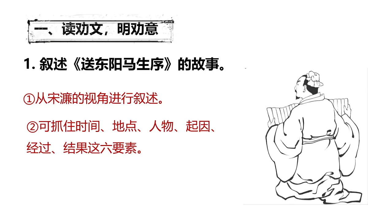 初中文言文《送东阳马生序》《孙权劝学》《诫子书》整合复习课件第4页