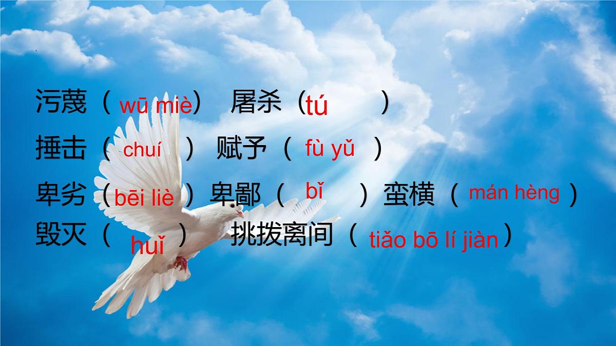 部编版 2024-2025年第二学期 语文 八年级下册 13.《最后一次讲演》课件第8页
