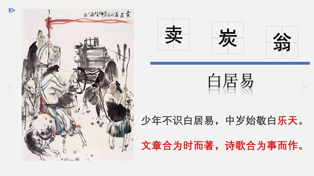 第24课《唐诗三首——卖炭翁》课件2024-2025学年统编版语文八年级下册第1页