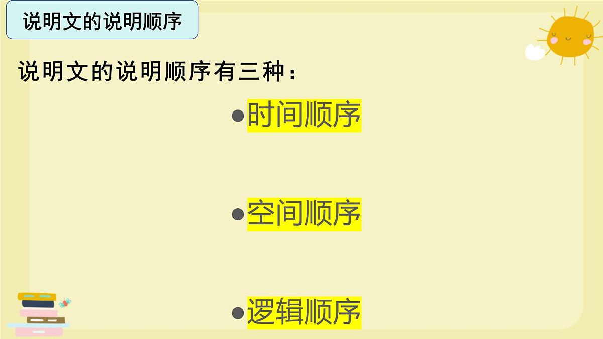 说明文之分类和说明顺序-2025年中考语文说明文阅读专题复习 课件第4页