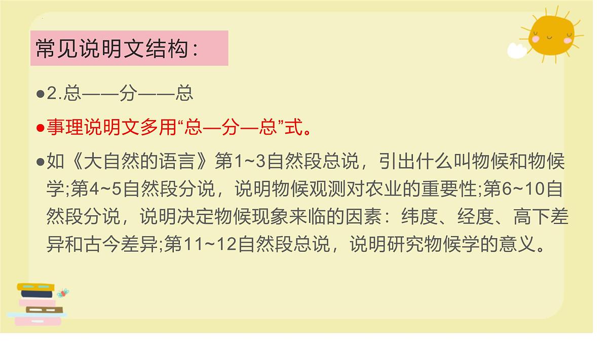 说明文之结构-2025年中考语文说明文阅读专题复习 课件第3页