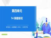 14 《驛路梨花》- 初中語文七年級下冊 同步教學(xué)課件+教學(xué)設(shè)計+導(dǎo)學(xué)案+同步練習(xí)（人教部編版2024）