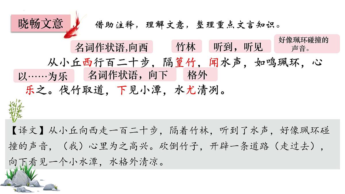 第10课《小石潭记》课件-2024-2025学年统编版语文八年级下册第8页