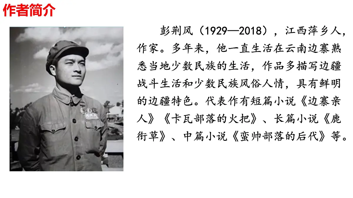 2024-2025学年统编版语文七年级下册第14课《驿路梨花》课件第4页