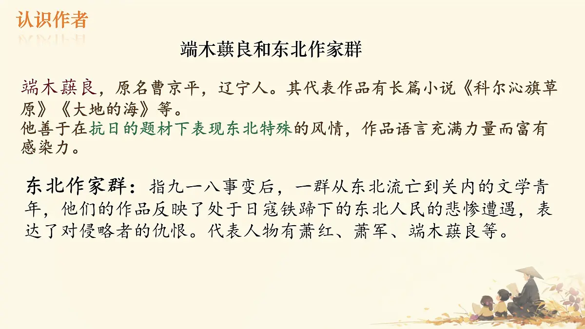 初中 语文 人教部编版（2024）七年级下册（2024） 第二单元8.土地的誓言 课件第3页