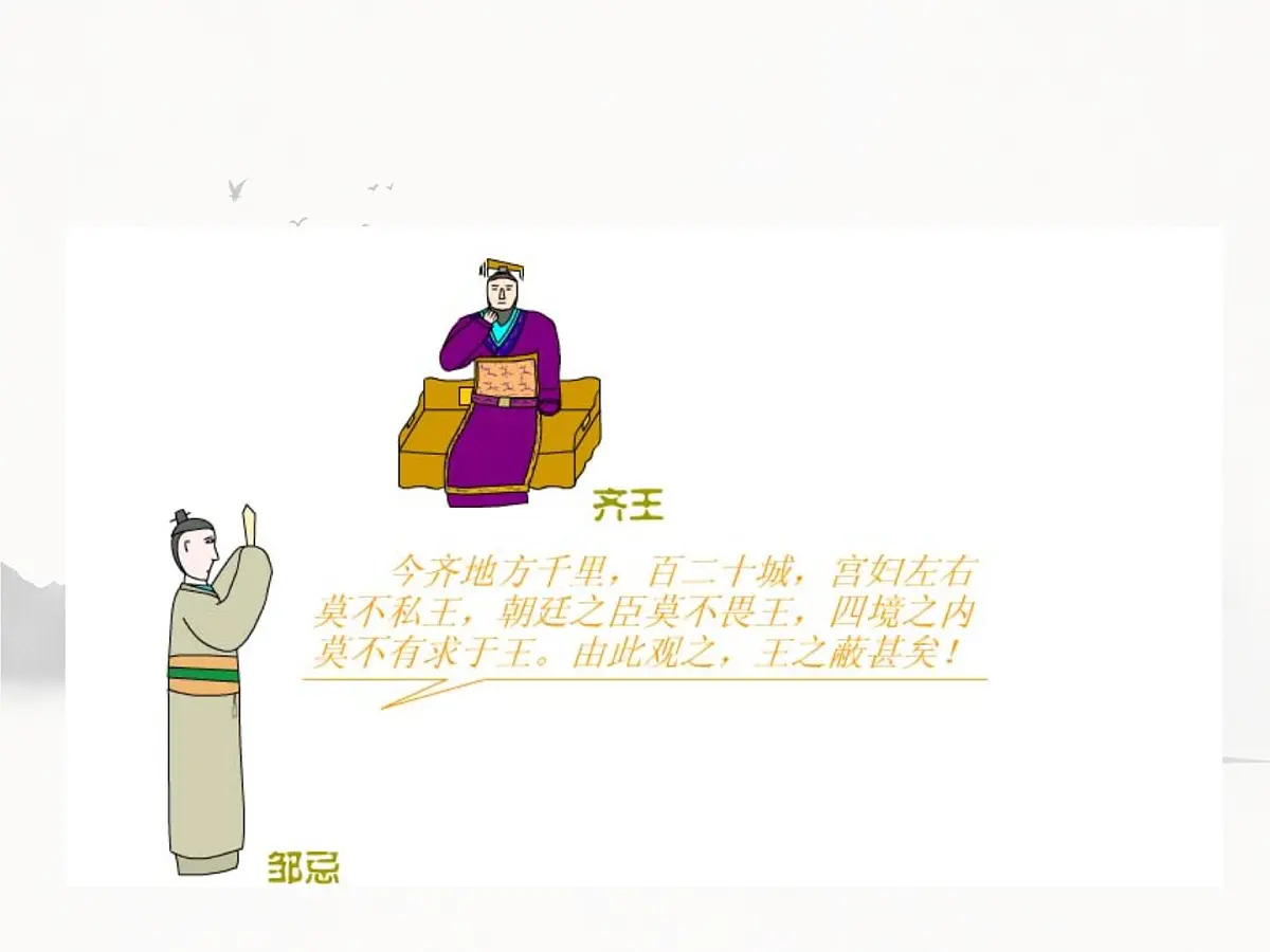 统编版九年级语文下册教学课件《邹忌讽齐王纳谏》第8页