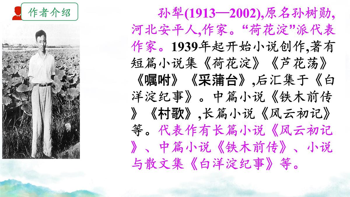 初中 语文 人教部编版（2024）七年级下册（2024） 第三单元11 山地回忆 课件第2页