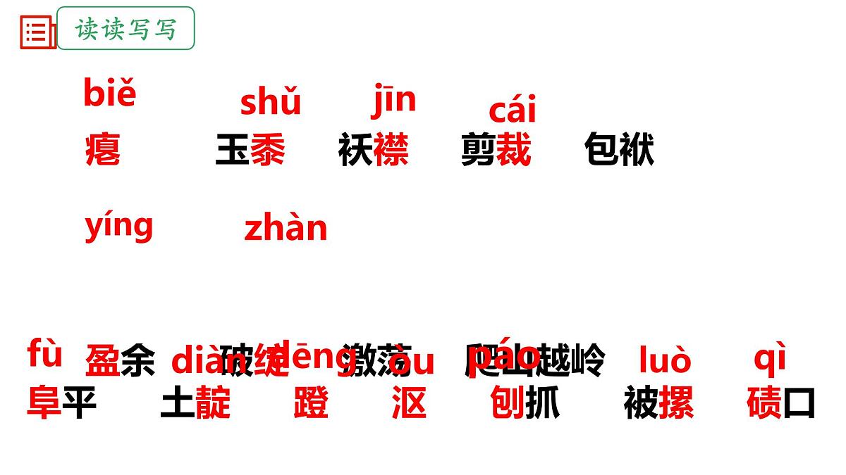 初中 语文 人教部编版（2024）七年级下册（2024） 第三单元11 山地回忆 课件第7页