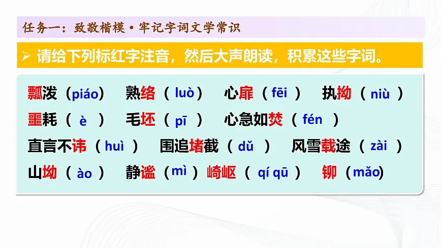 第15课 《青春之光》 - 初中语文七年级下册 同步教学课件（人教部编版2024）第7页