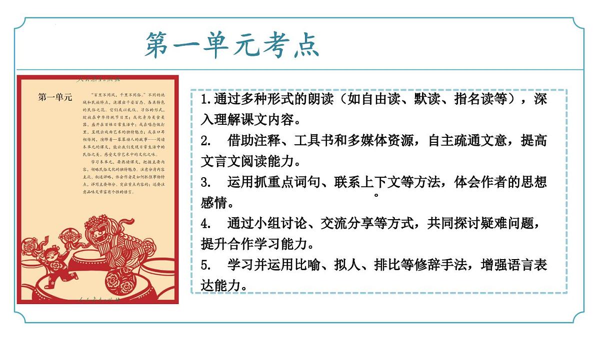 中考一轮复习 专题02+现代文阅读（考点串讲）课件第8页