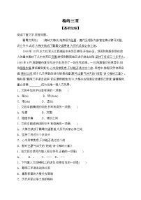 初中语文人教部编版（2024）七年级上册（2024）梅岭三章/陈毅练习