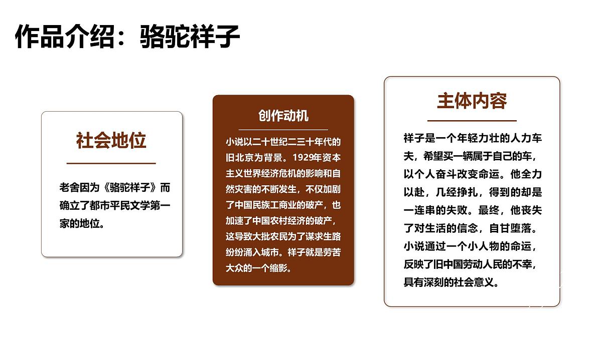 专题03 骆驼祥子【名著概览】 - 新课标中考语文必读名著考点速记精练第5页