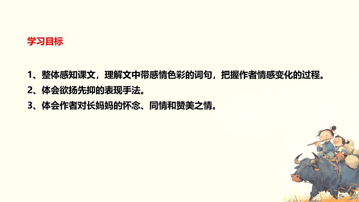 初中语文人教部编版（2024）七年级下册（2024）第三单元10 阿长与《山海经》 课件第2页