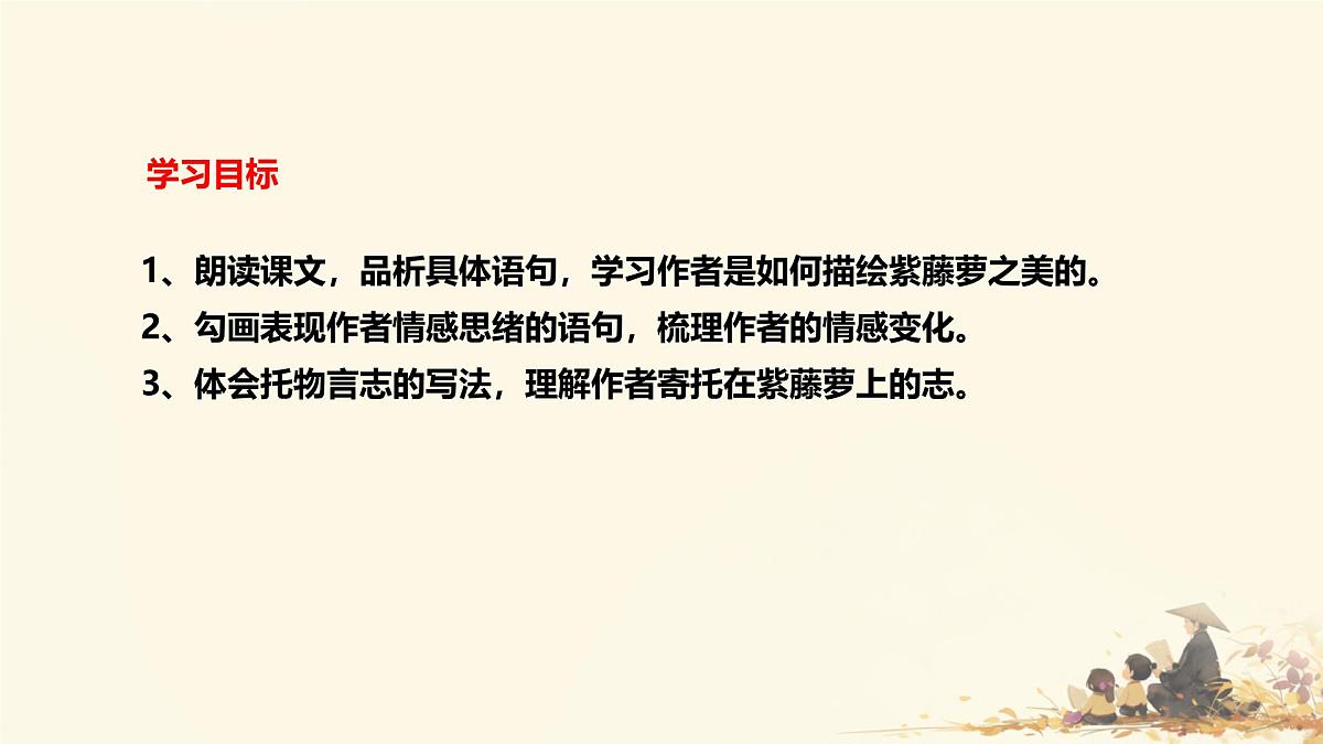 初中语文人教部编版（2024）七年级下册（2024）第五单元19 紫藤萝瀑布 课件第2页