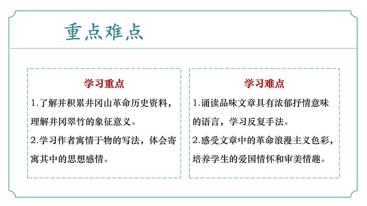 第18课《井冈翠竹》2024-2025学年七年级语文下册同步精品课堂（统编版2024·五四学制）课件第4页