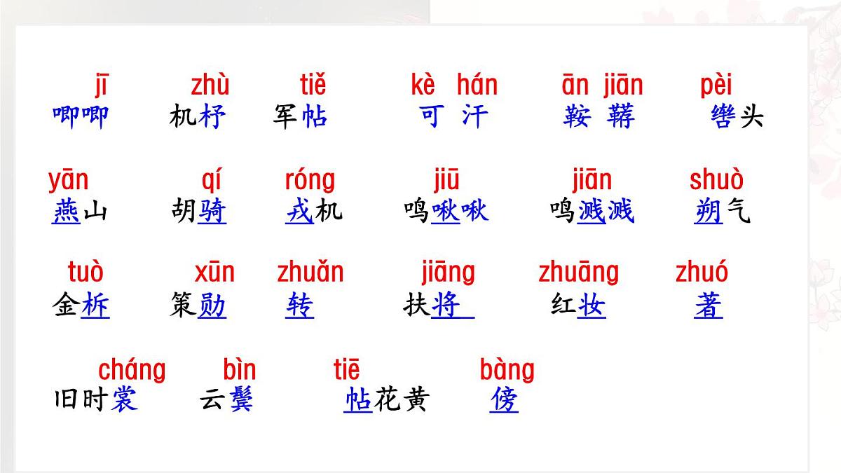 统编版七年级语文下册课件 《木兰诗》第8页
