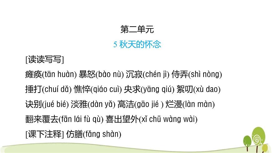 2025年中考语文专题复习：字音字形 课件第6页