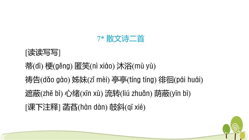 2025年中考语文专题复习：字音字形 课件第8页
