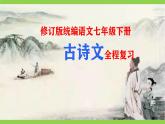 修订版统编初中语文七年级下册古诗文全程复习课件